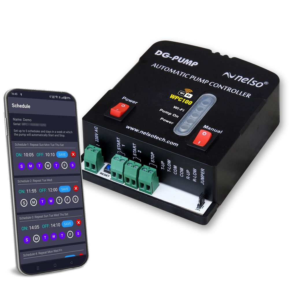 WiFi Mobile Pump Controller